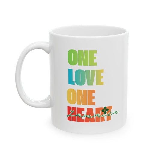 Mug - Jamaica Love During Hard Times Ceramic Mug (11oz)