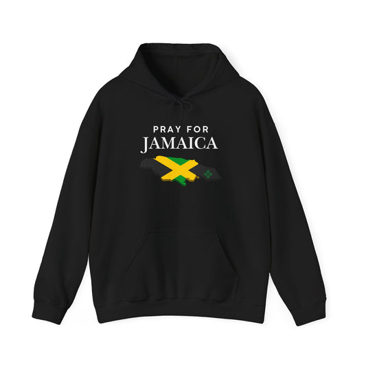 Pray for Jamaica Hoodie – Jamaican Flag Support & Awareness Sweatshirt