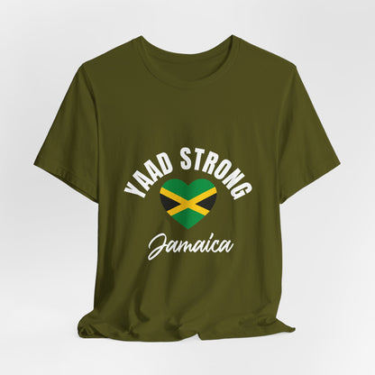 Yaad Strong Jamaica T-Shirt — Jamaican Flag Heart Pride Tee