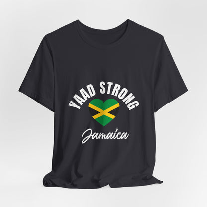 Yaad Strong Jamaica T-Shirt — Jamaican Flag Heart Pride Tee