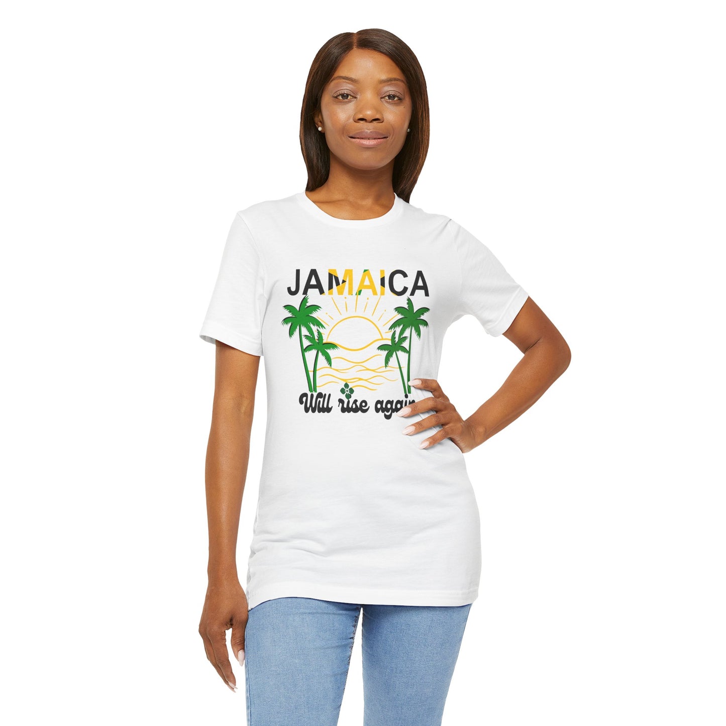 Jamaica Resilience Unisex Tee - We Will Rise Again