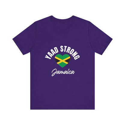 Yaad Strong Jamaica T-Shirt — Jamaican Flag Heart Pride Tee