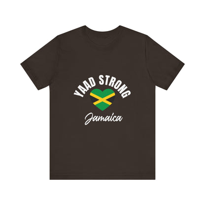 Yaad Strong Jamaica T-Shirt — Jamaican Flag Heart Pride Tee