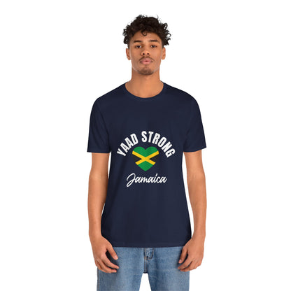 Yaad Strong Jamaica T-Shirt — Jamaican Flag Heart Pride Tee