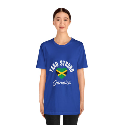 Yaad Strong Jamaica T-Shirt — Jamaican Flag Heart Pride Tee