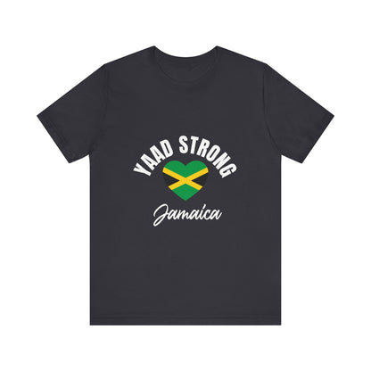 Yaad Strong Jamaica T-Shirt — Jamaican Flag Heart Pride Tee