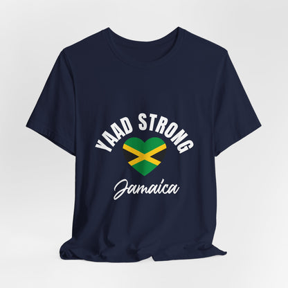 Yaad Strong Jamaica T-Shirt — Jamaican Flag Heart Pride Tee