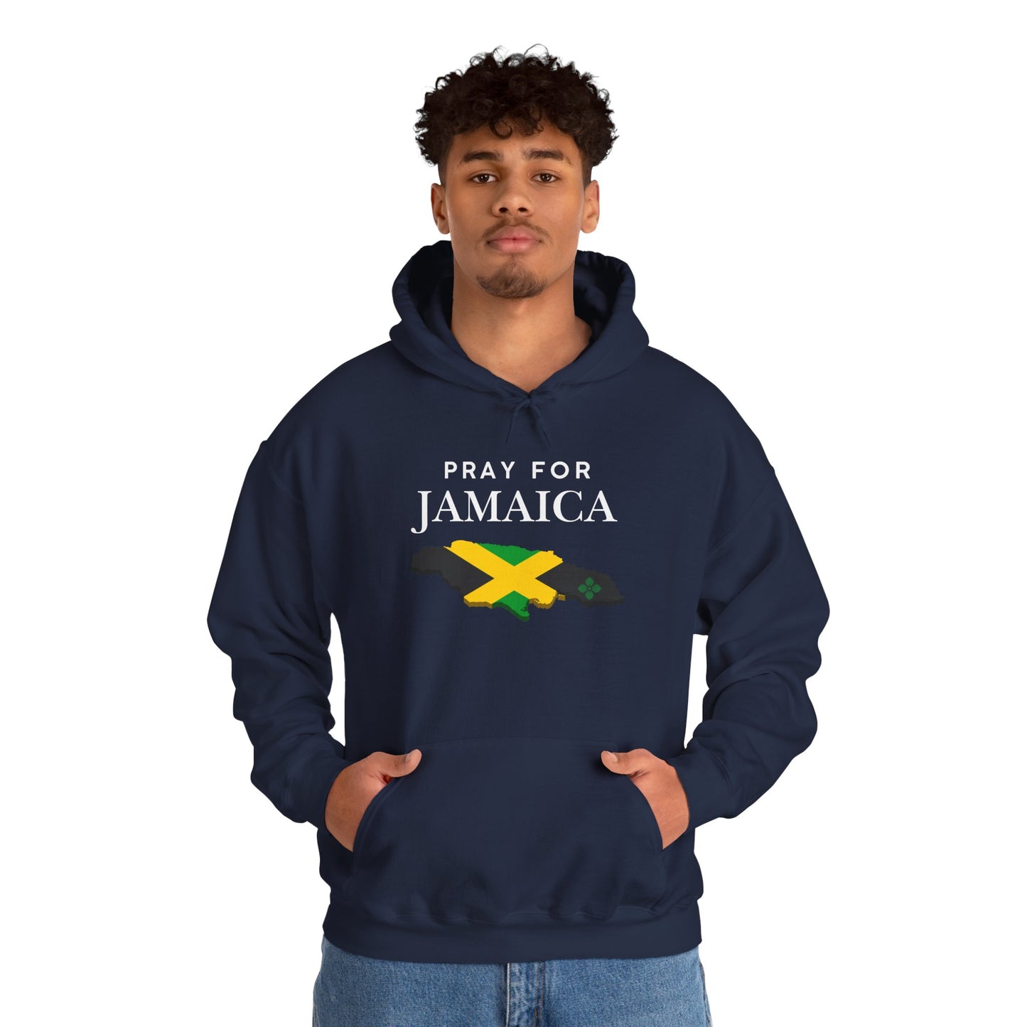 Pray for Jamaica Hoodie – Jamaican Flag Support & Awareness Sweatshirt