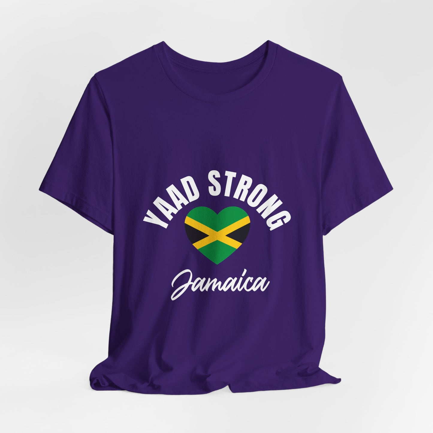 Yaad Strong Jamaica T-Shirt — Jamaican Flag Heart Pride Tee