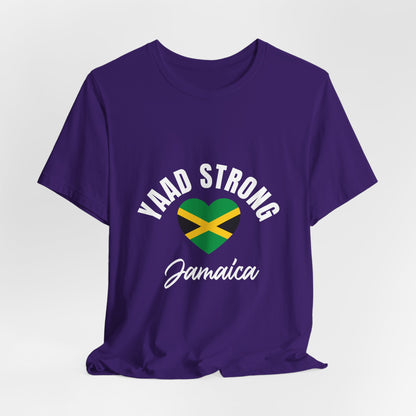 Yaad Strong Jamaica T-Shirt — Jamaican Flag Heart Pride Tee