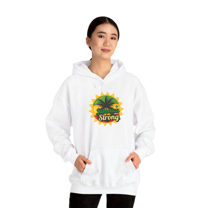 Hooded Sweatshirt Jamaica Strong Hurricane Melissa Resilience