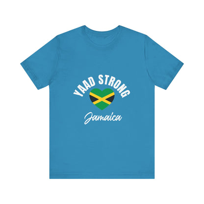 Yaad Strong Jamaica T-Shirt — Jamaican Flag Heart Pride Tee