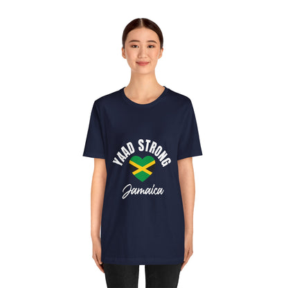 Yaad Strong Jamaica T-Shirt — Jamaican Flag Heart Pride Tee