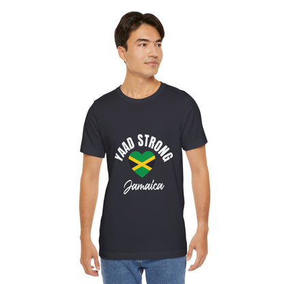 Yaad Strong Jamaica T-Shirt — Jamaican Flag Heart Pride Tee