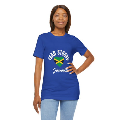Yaad Strong Jamaica T-Shirt — Jamaican Flag Heart Pride Tee