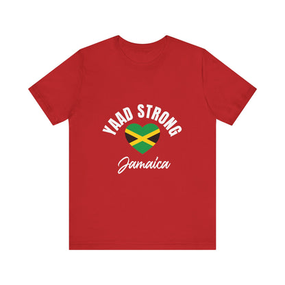 Yaad Strong Jamaica T-Shirt — Jamaican Flag Heart Pride Tee