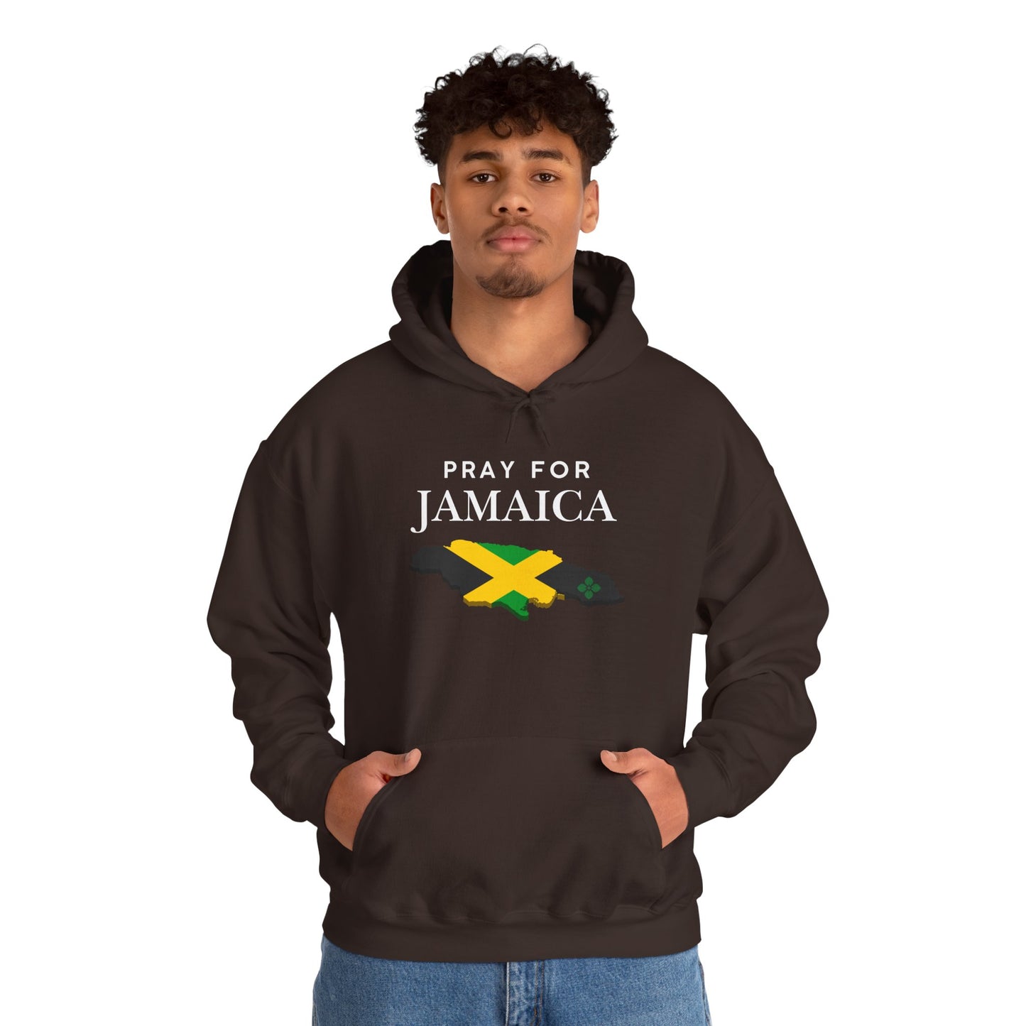 Pray for Jamaica Hoodie – Jamaican Flag Support & Awareness Sweatshirt