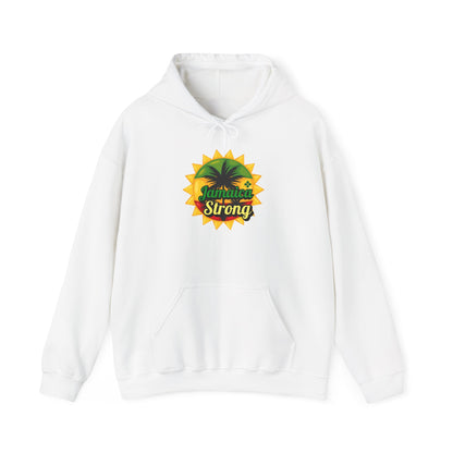 Hooded Sweatshirt Jamaica Strong Hurricane Melissa Resilience