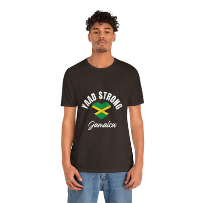 Yaad Strong Jamaica T-Shirt — Jamaican Flag Heart Pride Tee