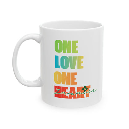 Mug - Jamaica Love During Hard Times Ceramic Mug (11oz)
