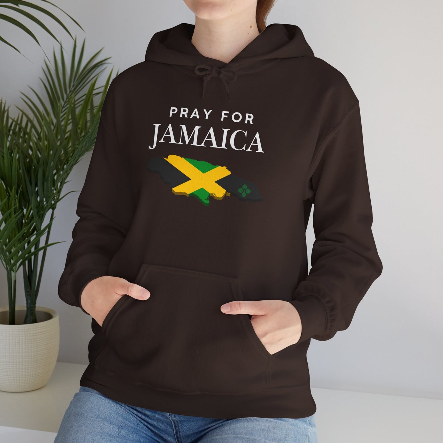 Pray for Jamaica Hoodie – Jamaican Flag Support & Awareness Sweatshirt