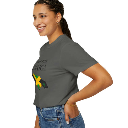 Pray for Jamaica T-Shirt — Jamaica Flag Map Relief Tee