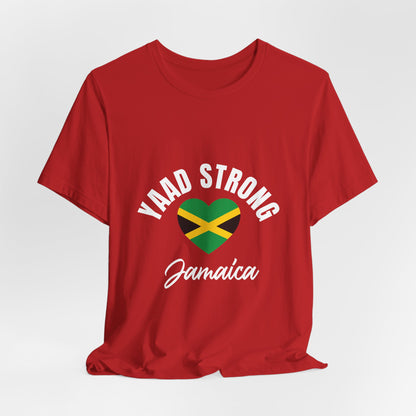 Yaad Strong Jamaica T-Shirt — Jamaican Flag Heart Pride Tee