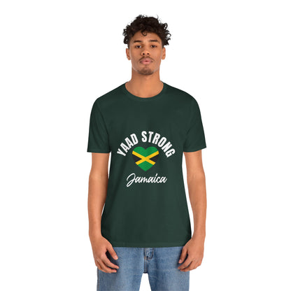 Yaad Strong Jamaica T-Shirt — Jamaican Flag Heart Pride Tee
