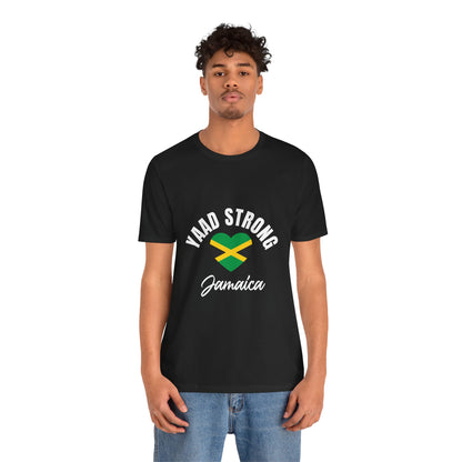 Yaad Strong Jamaica T-Shirt — Jamaican Flag Heart Pride Tee