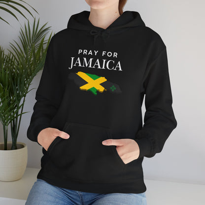 Pray for Jamaica Hoodie – Jamaican Flag Support & Awareness Sweatshirt