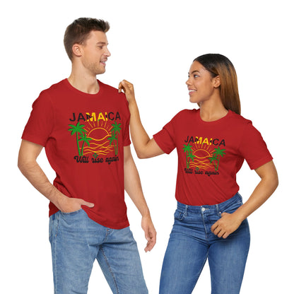 Jamaica Resilience Unisex Tee - We Will Rise Again