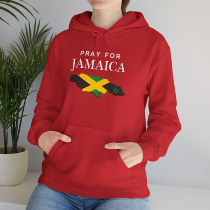 Pray for Jamaica Hoodie – Jamaican Flag Support & Awareness Sweatshirt