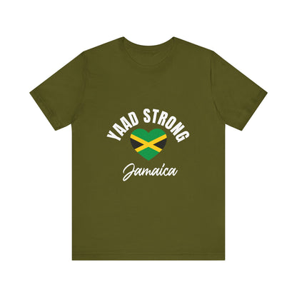 Yaad Strong Jamaica T-Shirt — Jamaican Flag Heart Pride Tee