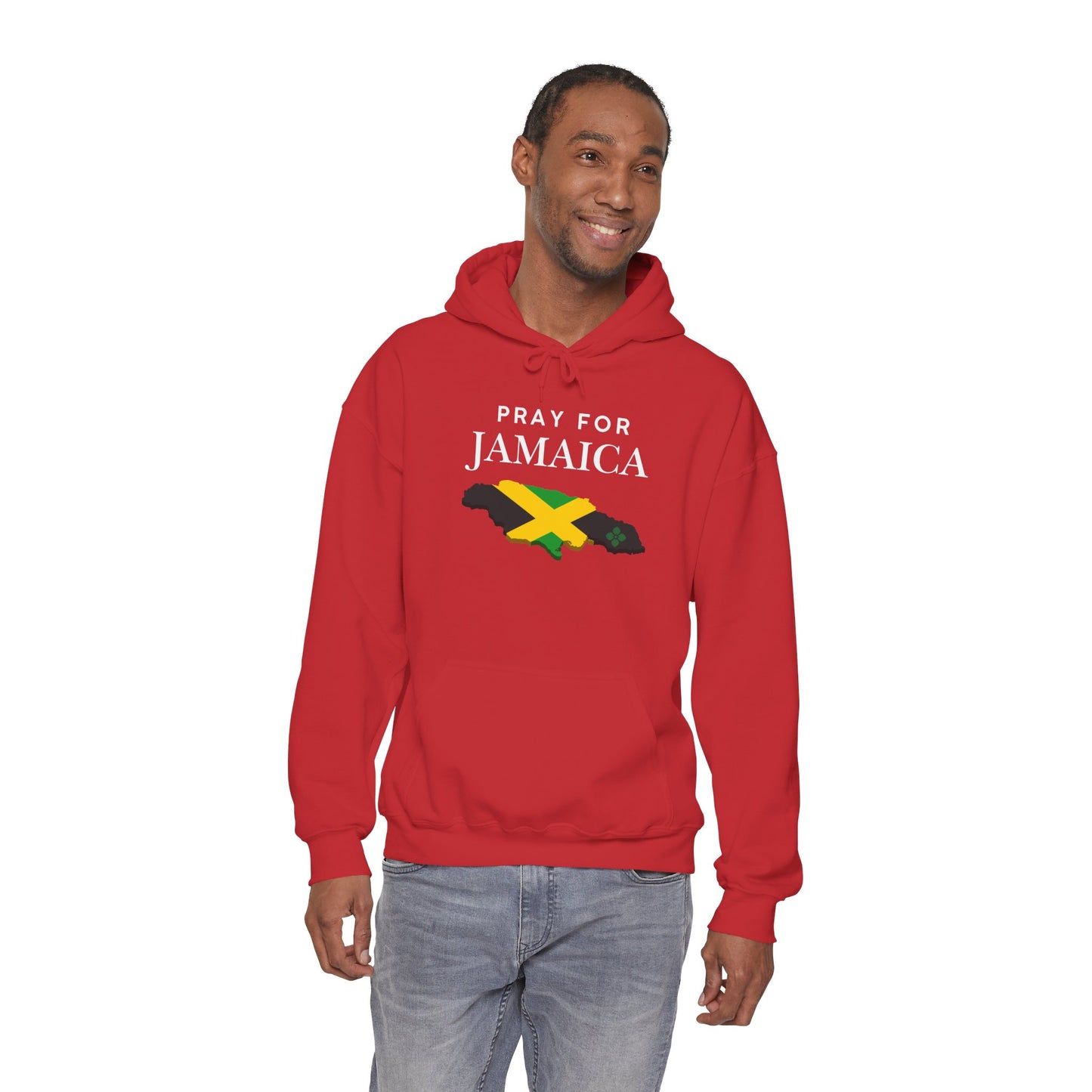 Pray for Jamaica Hoodie – Jamaican Flag Support & Awareness Sweatshirt