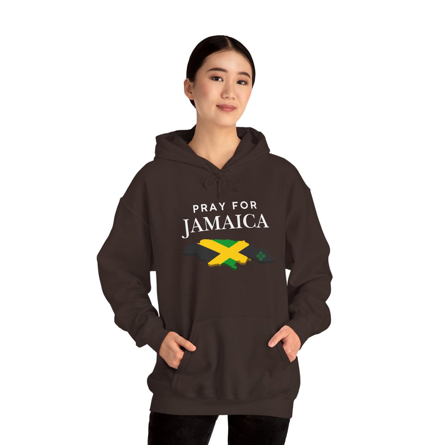 Pray for Jamaica Hoodie – Jamaican Flag Support & Awareness Sweatshirt