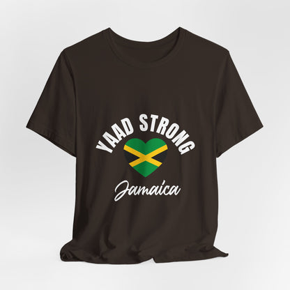 Yaad Strong Jamaica T-Shirt — Jamaican Flag Heart Pride Tee