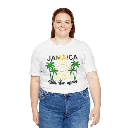 Jamaica Resilience Unisex Tee - We Will Rise Again