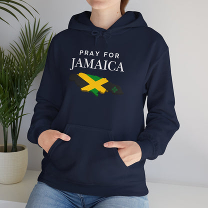 Pray for Jamaica Hoodie – Jamaican Flag Support & Awareness Sweatshirt