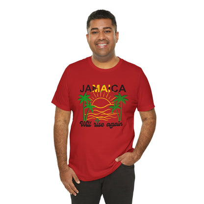 Jamaica Resilience Unisex Tee - We Will Rise Again