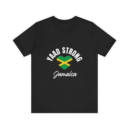 Yaad Strong Jamaica T-Shirt — Jamaican Flag Heart Pride Tee
