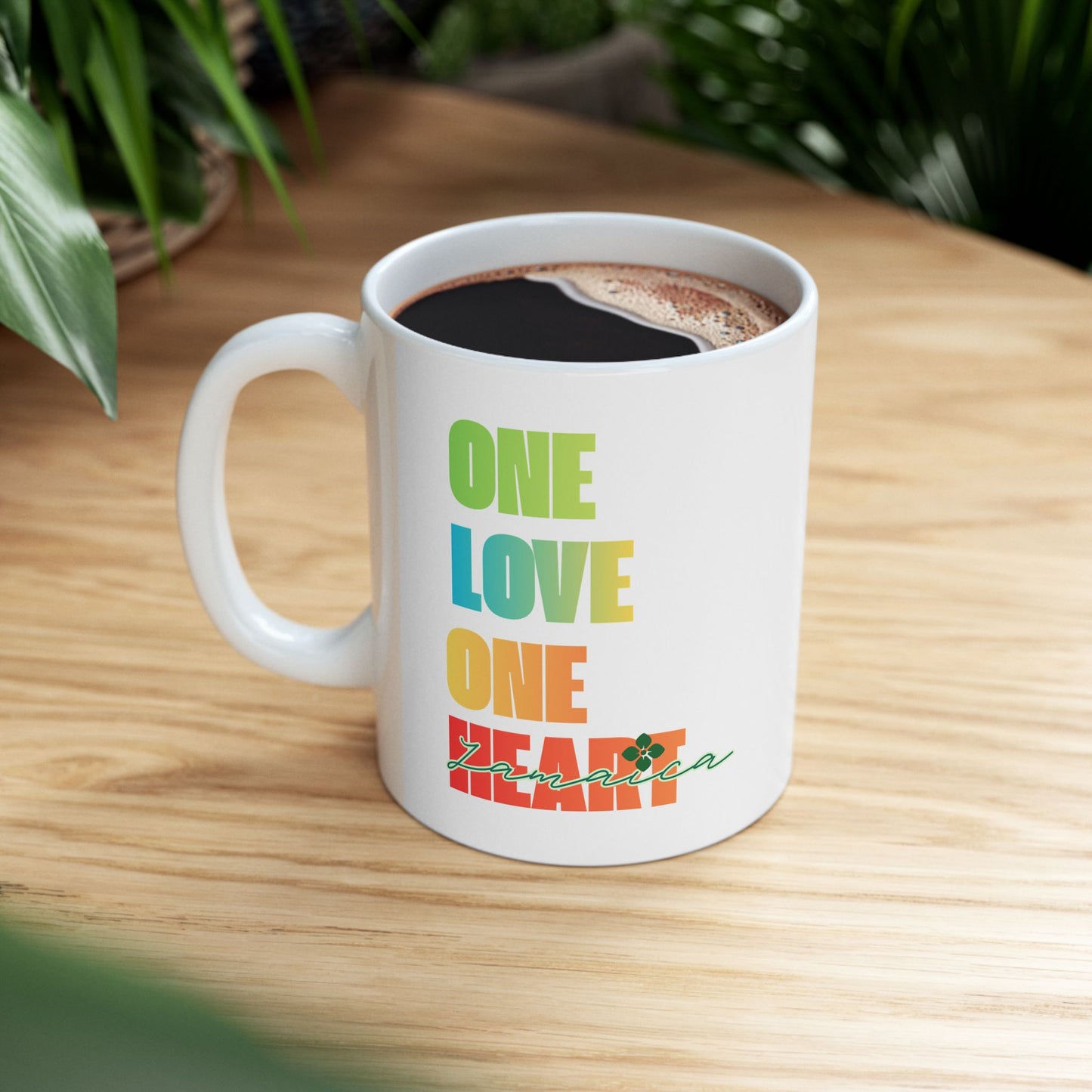 Mug - Jamaica Love During Hard Times Ceramic Mug (11oz)