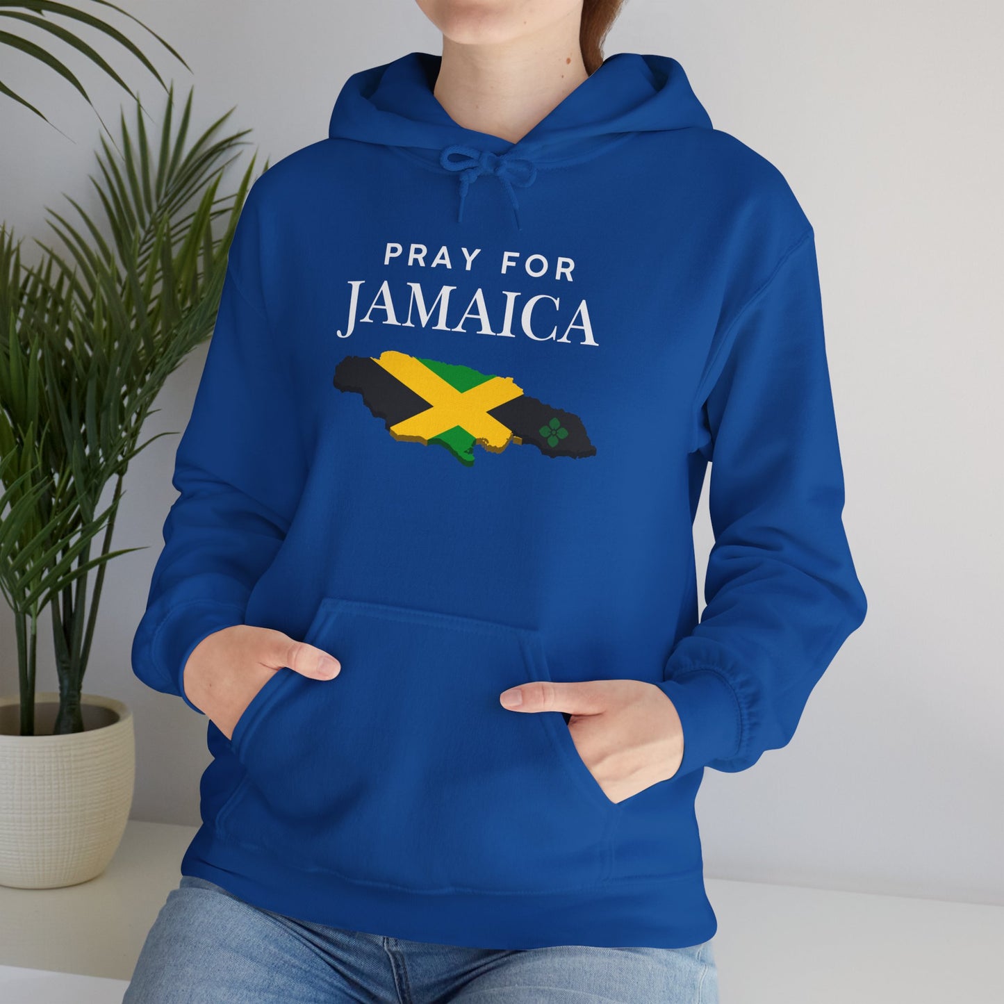 Pray for Jamaica Hoodie – Jamaican Flag Support & Awareness Sweatshirt