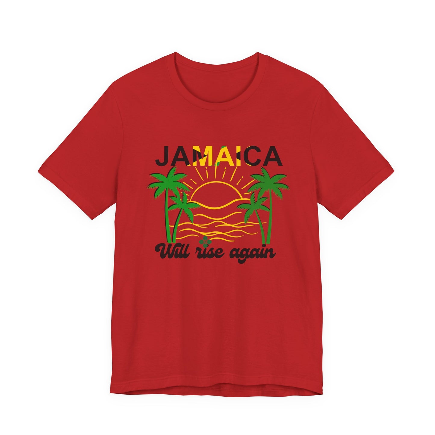Jamaica Resilience Unisex Tee - We Will Rise Again