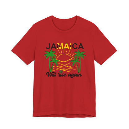 Jamaica Resilience Unisex Tee - We Will Rise Again