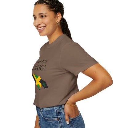 Pray for Jamaica T-Shirt — Jamaica Flag Map Relief Tee