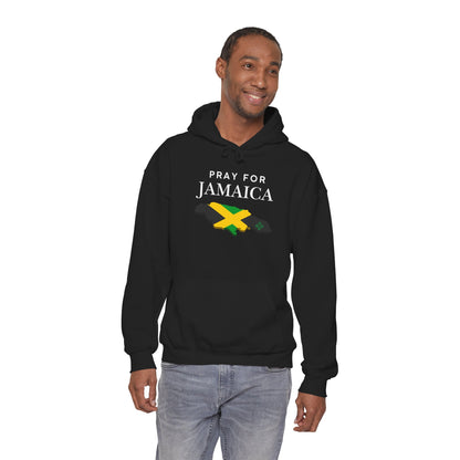 Pray for Jamaica Hoodie – Jamaican Flag Support & Awareness Sweatshirt