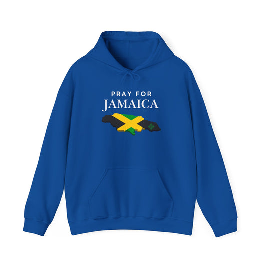 Pray for Jamaica Hoodie – Jamaican Flag Support & Awareness Sweatshirt