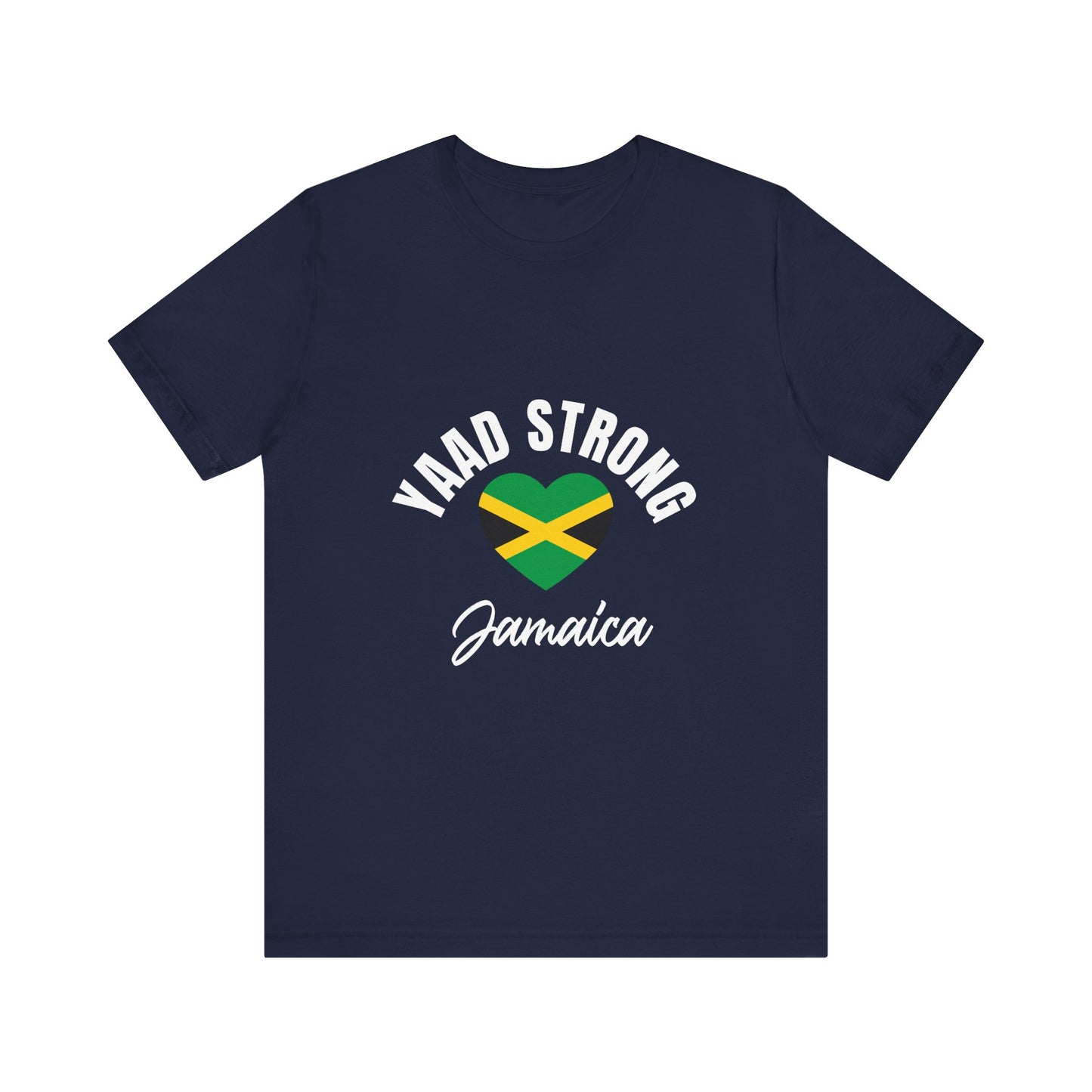 Yaad Strong Jamaica T-Shirt — Jamaican Flag Heart Pride Tee