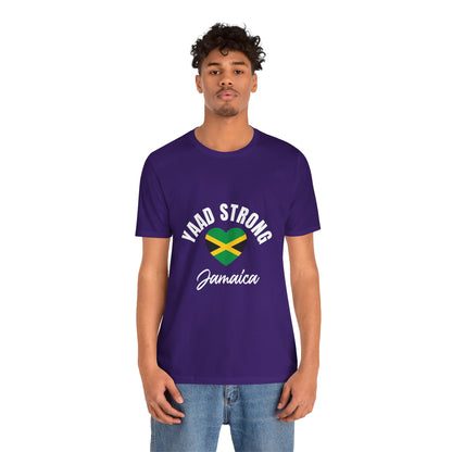 Yaad Strong Jamaica T-Shirt — Jamaican Flag Heart Pride Tee