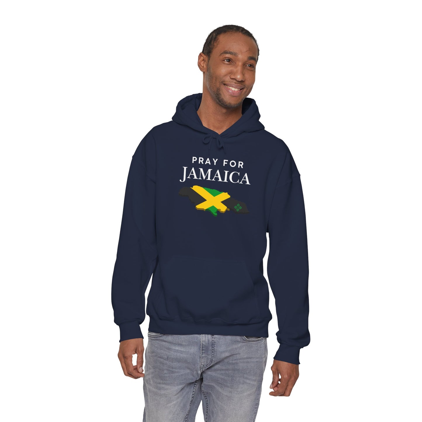 Pray for Jamaica Hoodie – Jamaican Flag Support & Awareness Sweatshirt